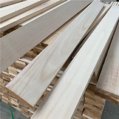 Tires de chamfer de fusta de Paulownia